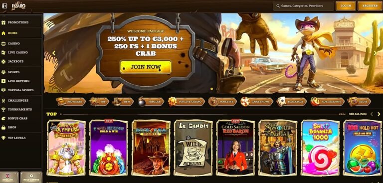 Lizaro Casino jeux en direct