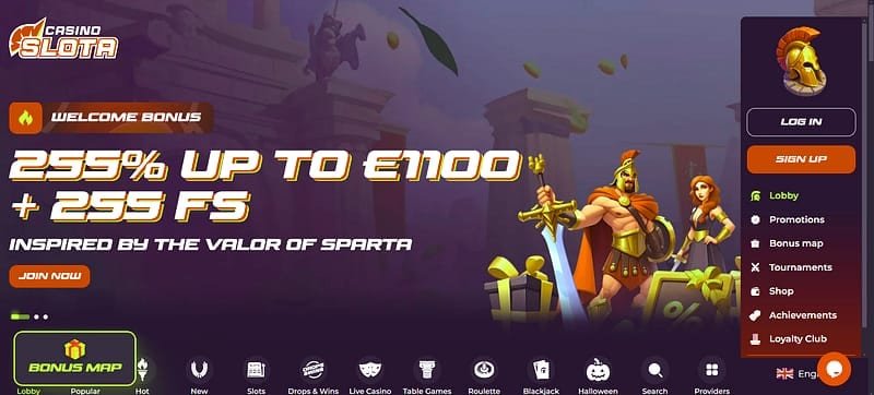 Slota Casino live casino : les conditions financières sur la durée