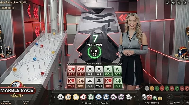 Marble Race en mode démo sur SpinAura – Mode démo vs argent réel : le comparatif