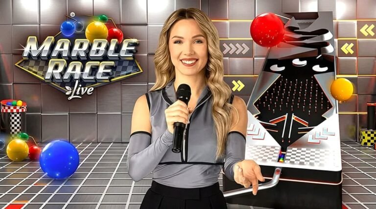 Marble Race en mode démo sur SpinAura